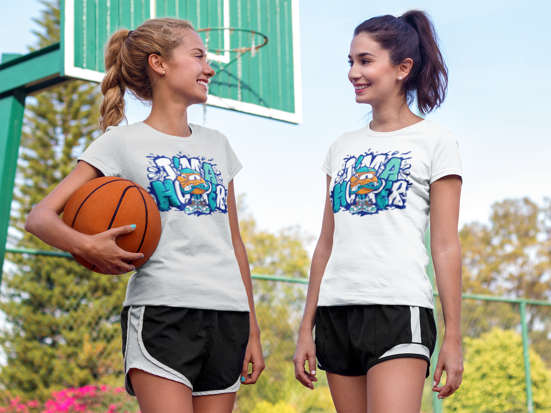 I'm A Hooper - BasketBall Unisex T-Shirt - Image 2