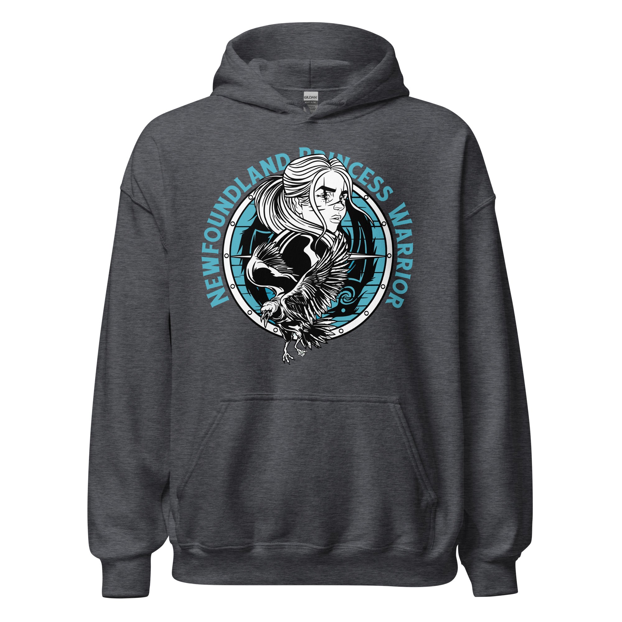 Newfoundland Princess Warrior Unisex Hoodie - Image 7