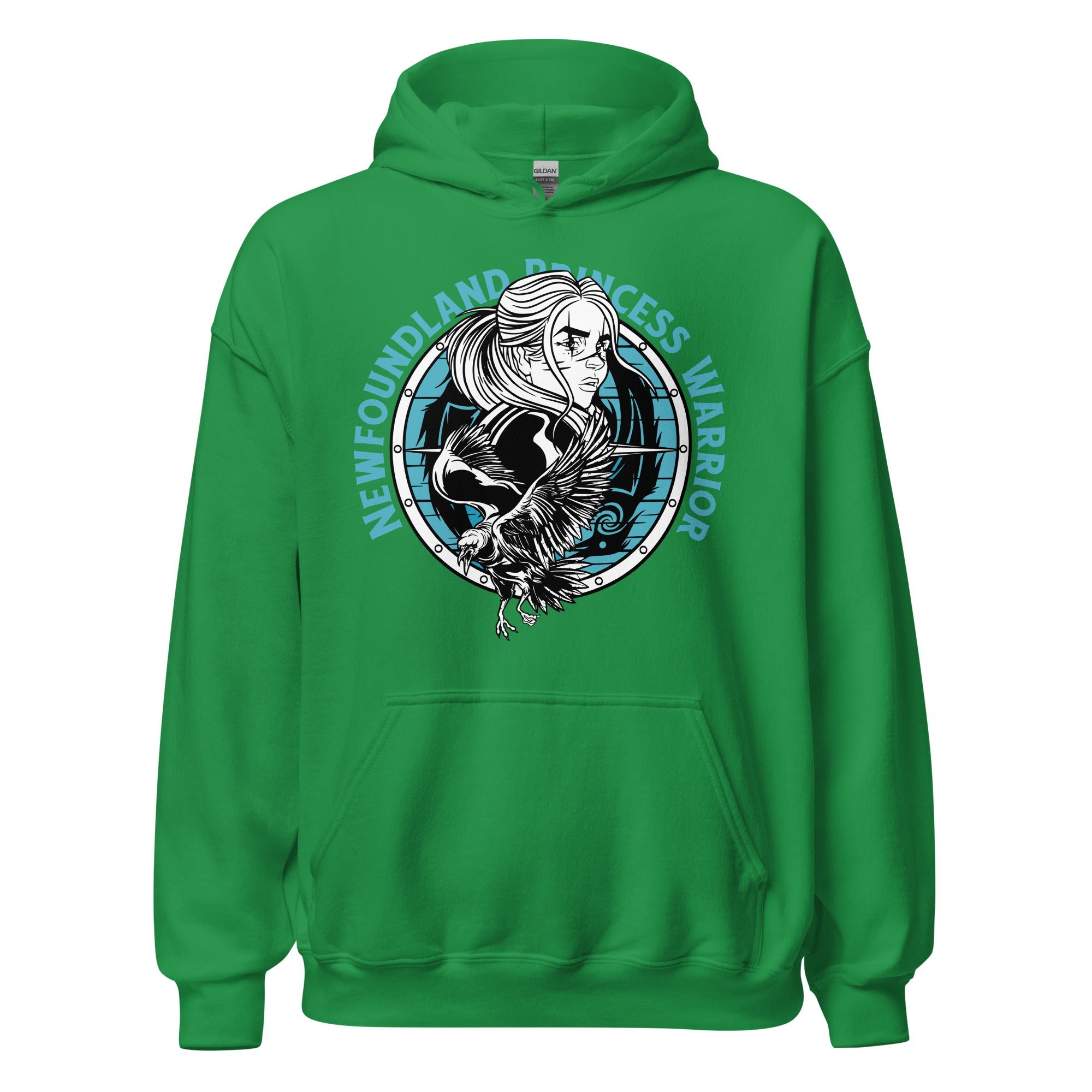 Newfoundland Princess Warrior Unisex Hoodie - Image 9