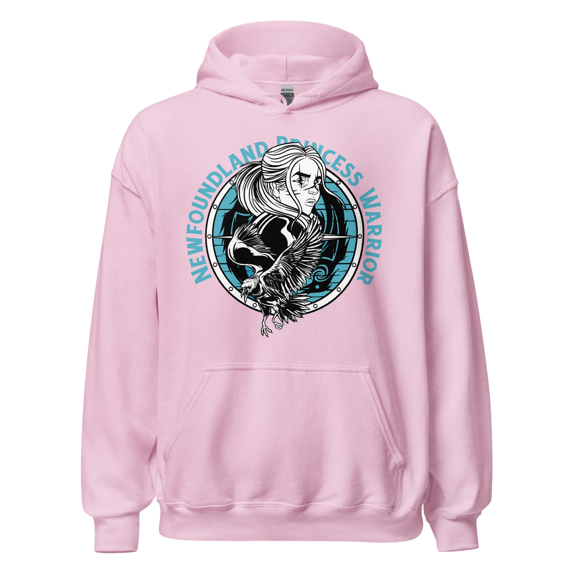 Newfoundland Princess Warrior Unisex Hoodie - Image 10