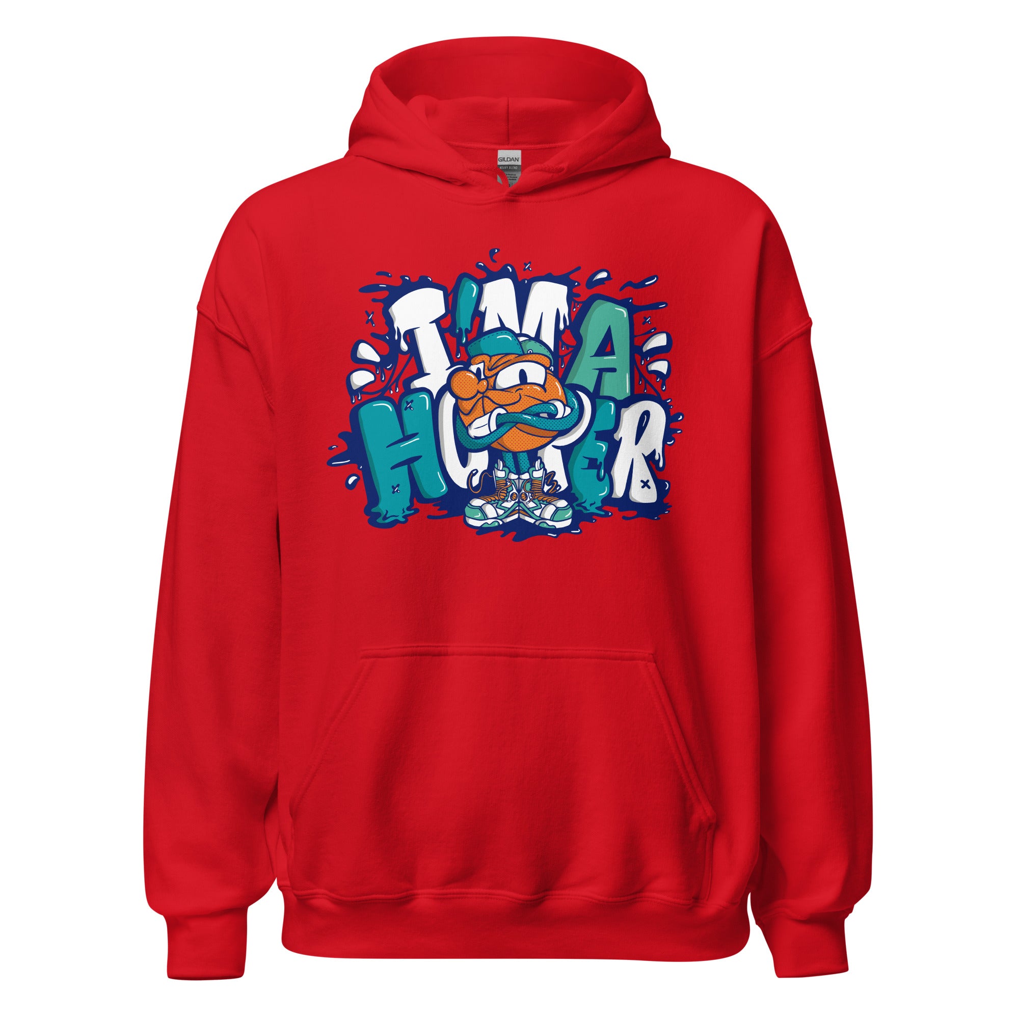 I'm A Hooper - BasketBall Unisex Hoodie - Image 3