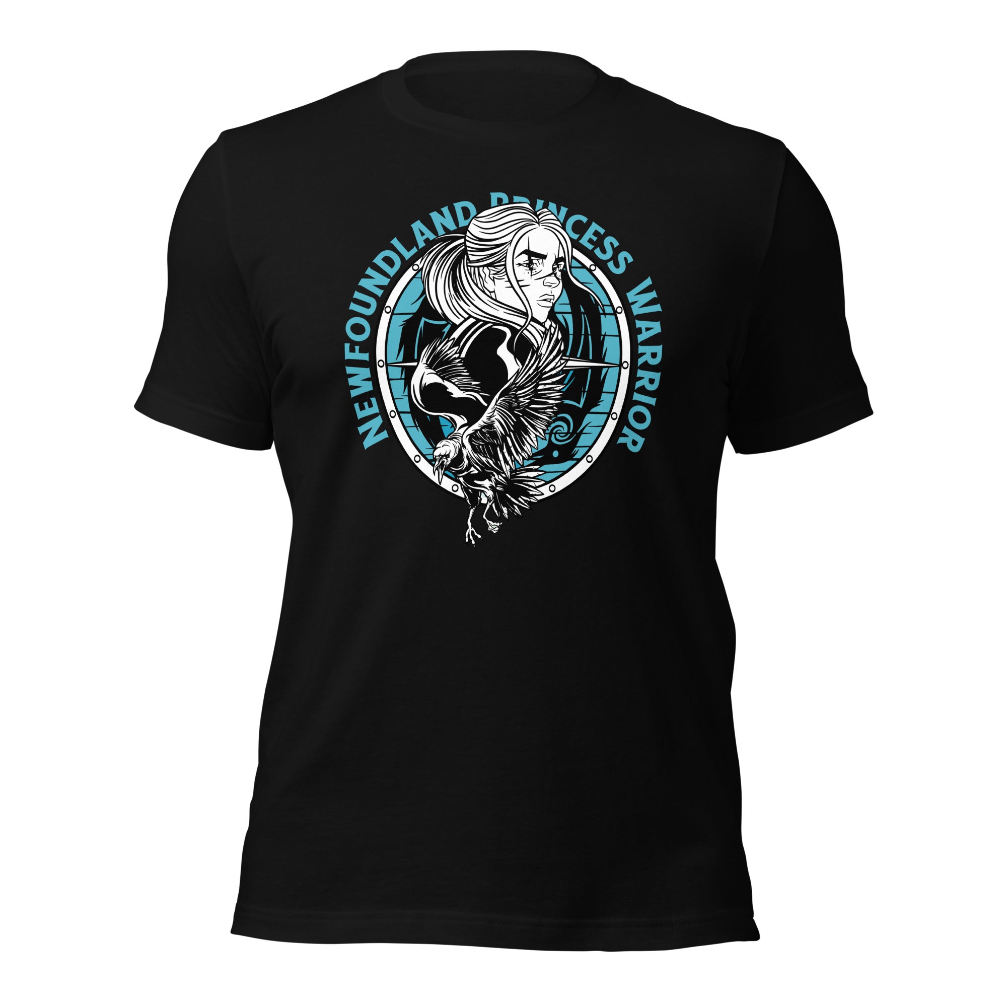 Newfoundland Princess Warrior Unisex T-Shirt - Image 5