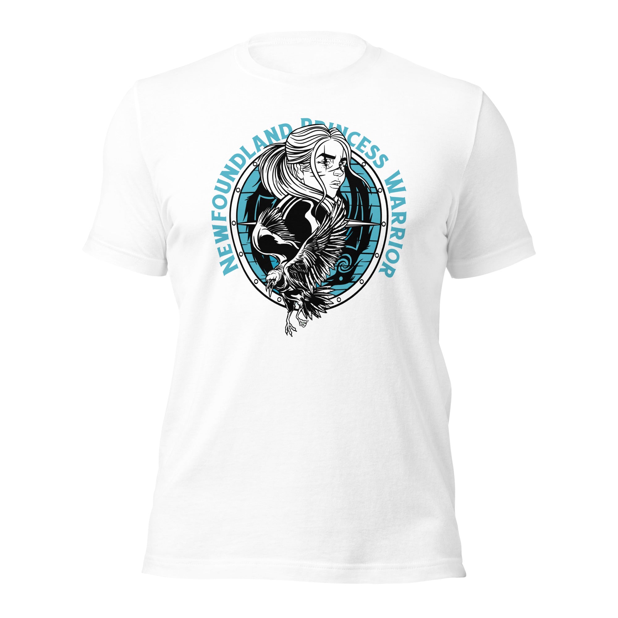 Newfoundland Princess Warrior Unisex T-Shirt - Image 12