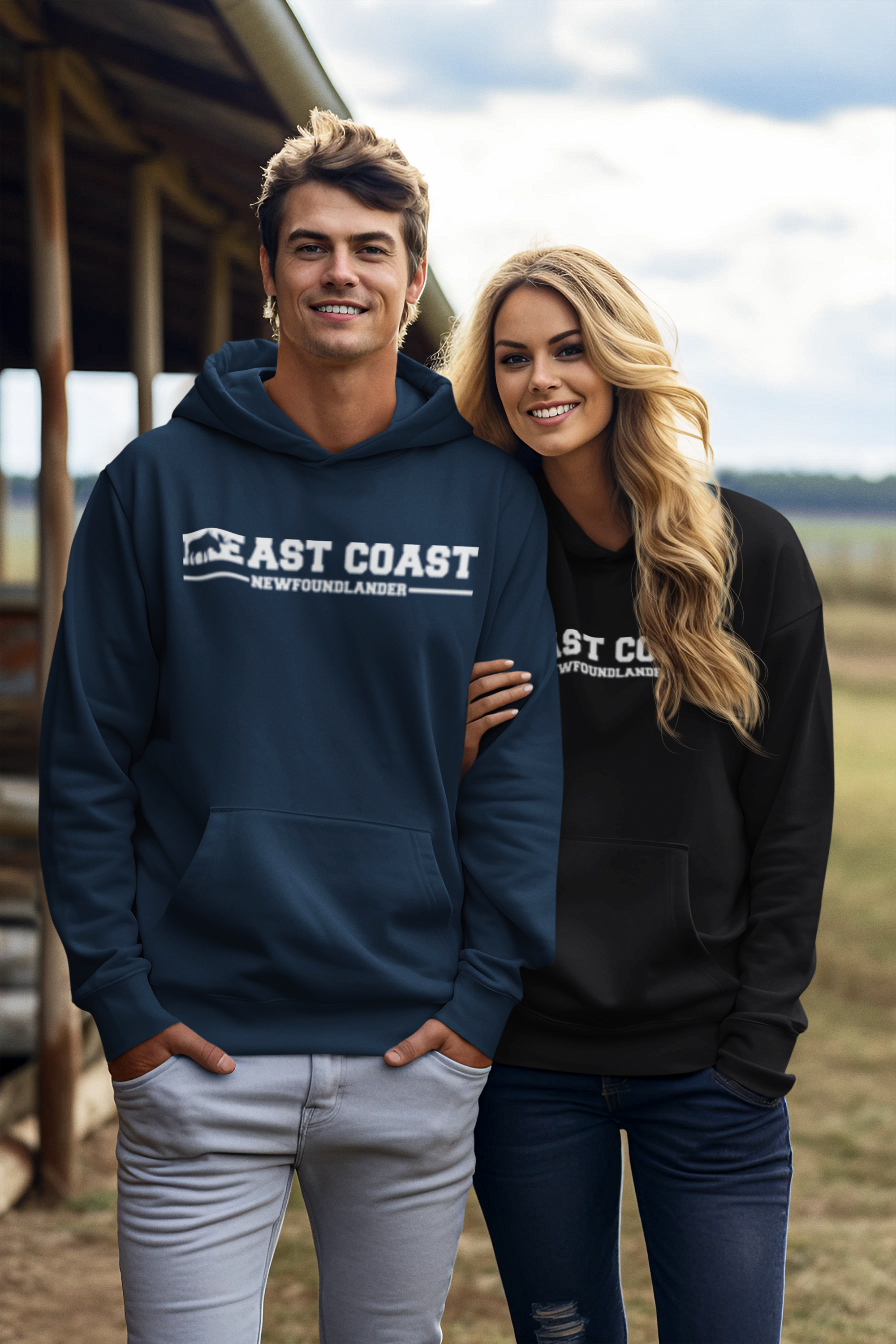 East Cost Newfoundlander Unisex Hoodie - Image 2
