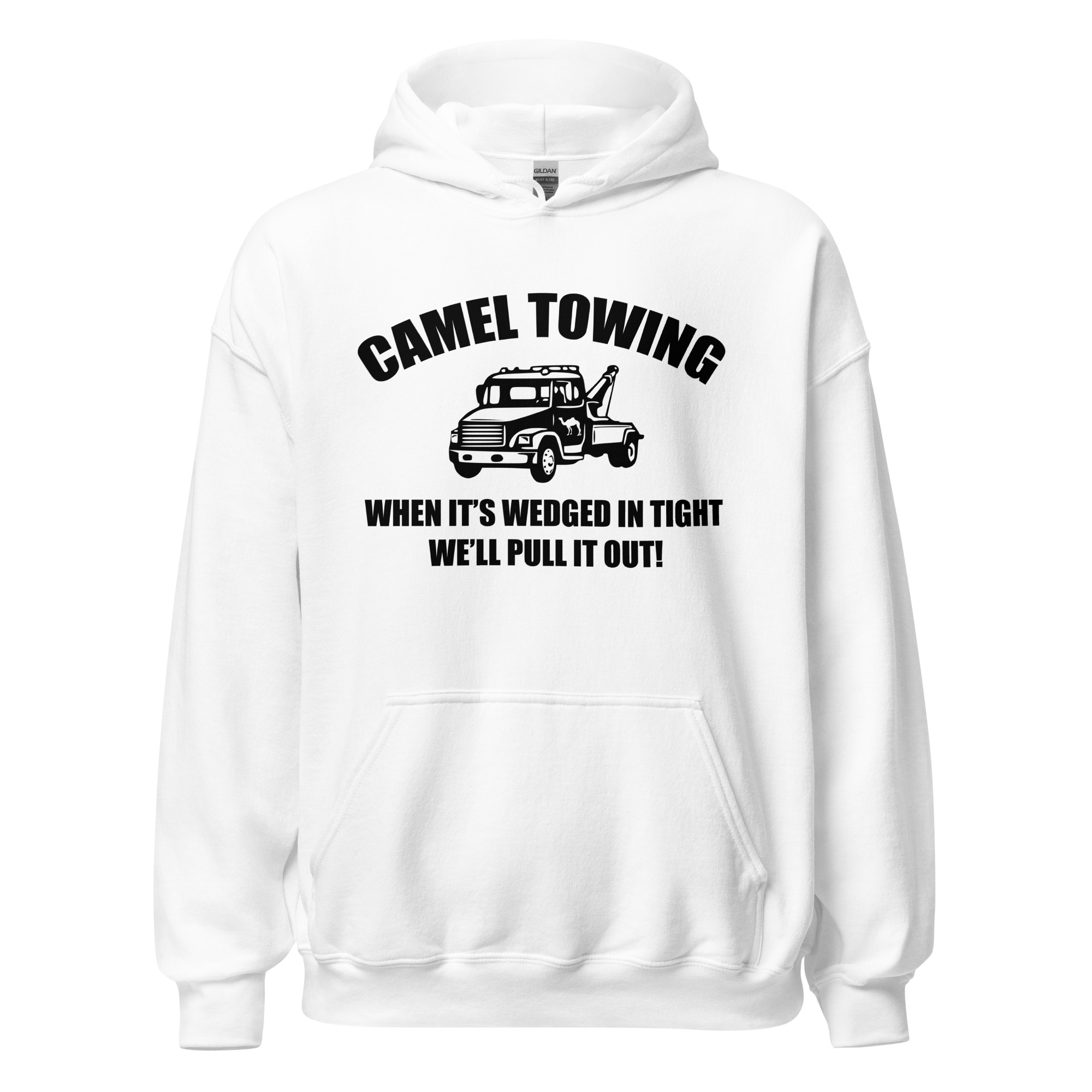 Funny Camel Towing Unisex Hoodie - Image 5
