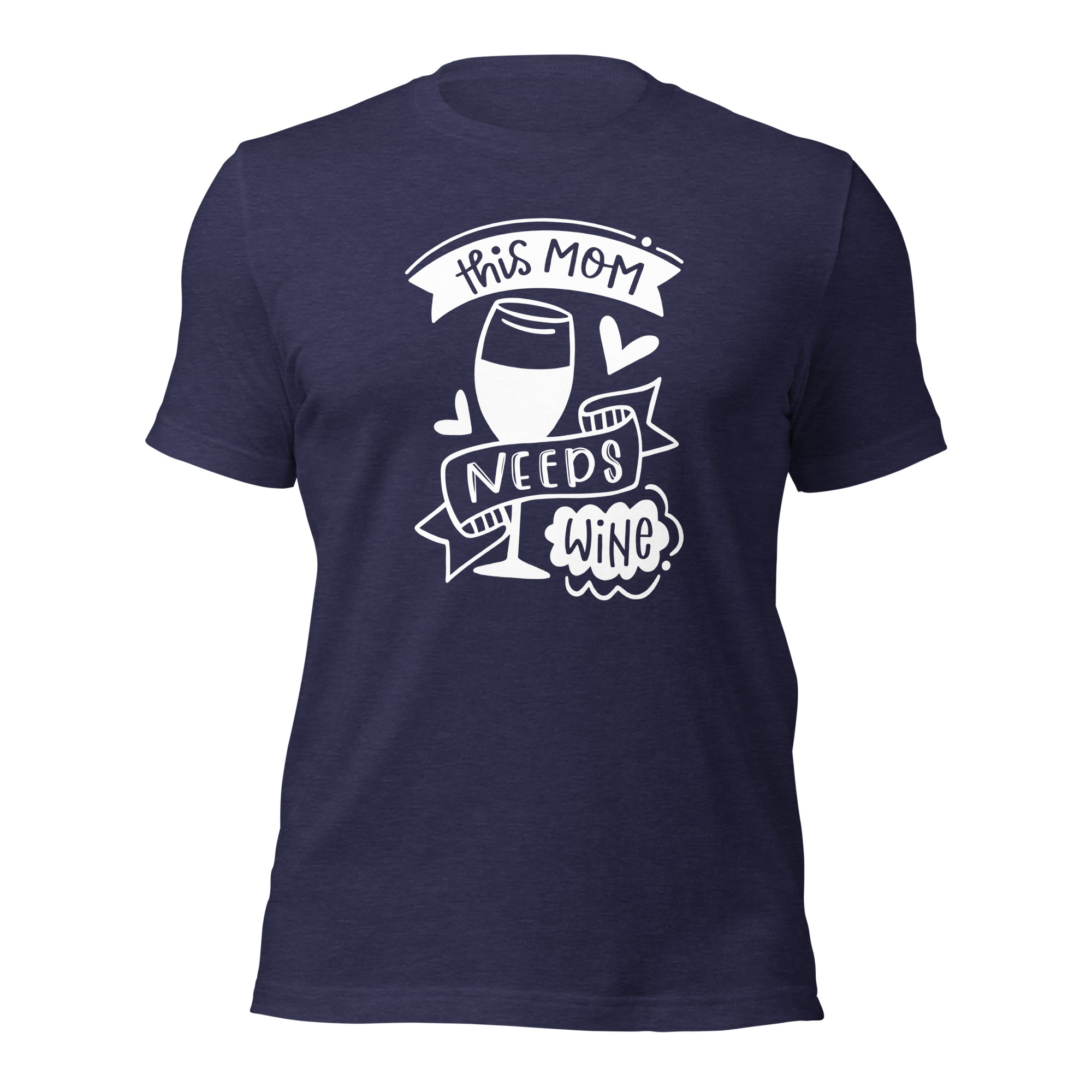This Mom Needs Wine Unisex T-Shirt - Image 10