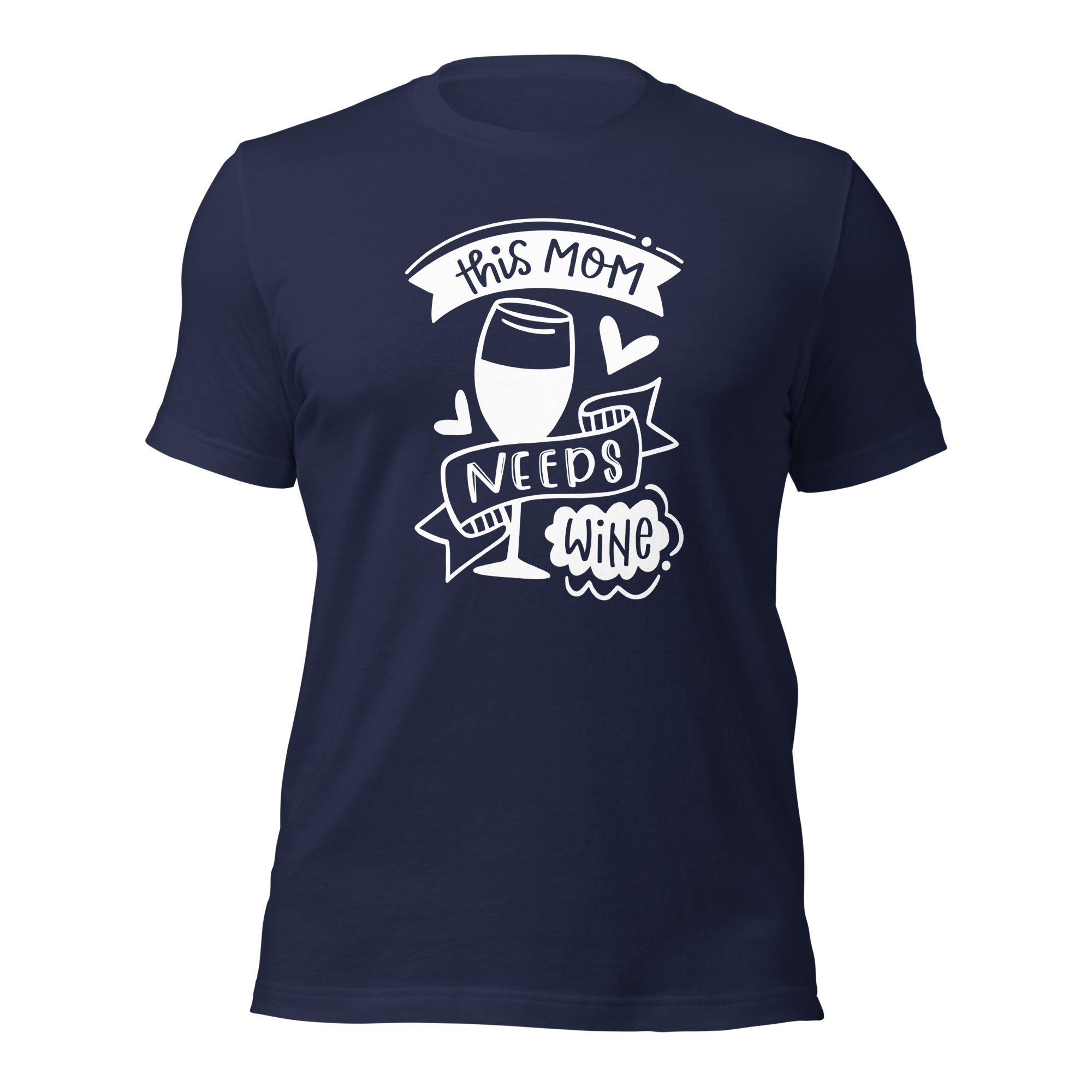 This Mom Needs Wine Unisex T-Shirt - Image 9
