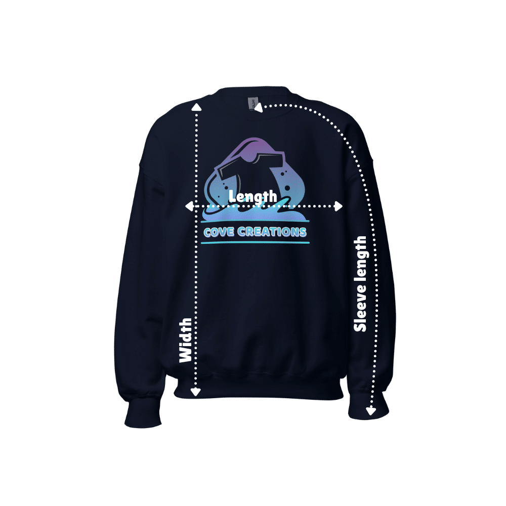 Sweatshirt Size Chart