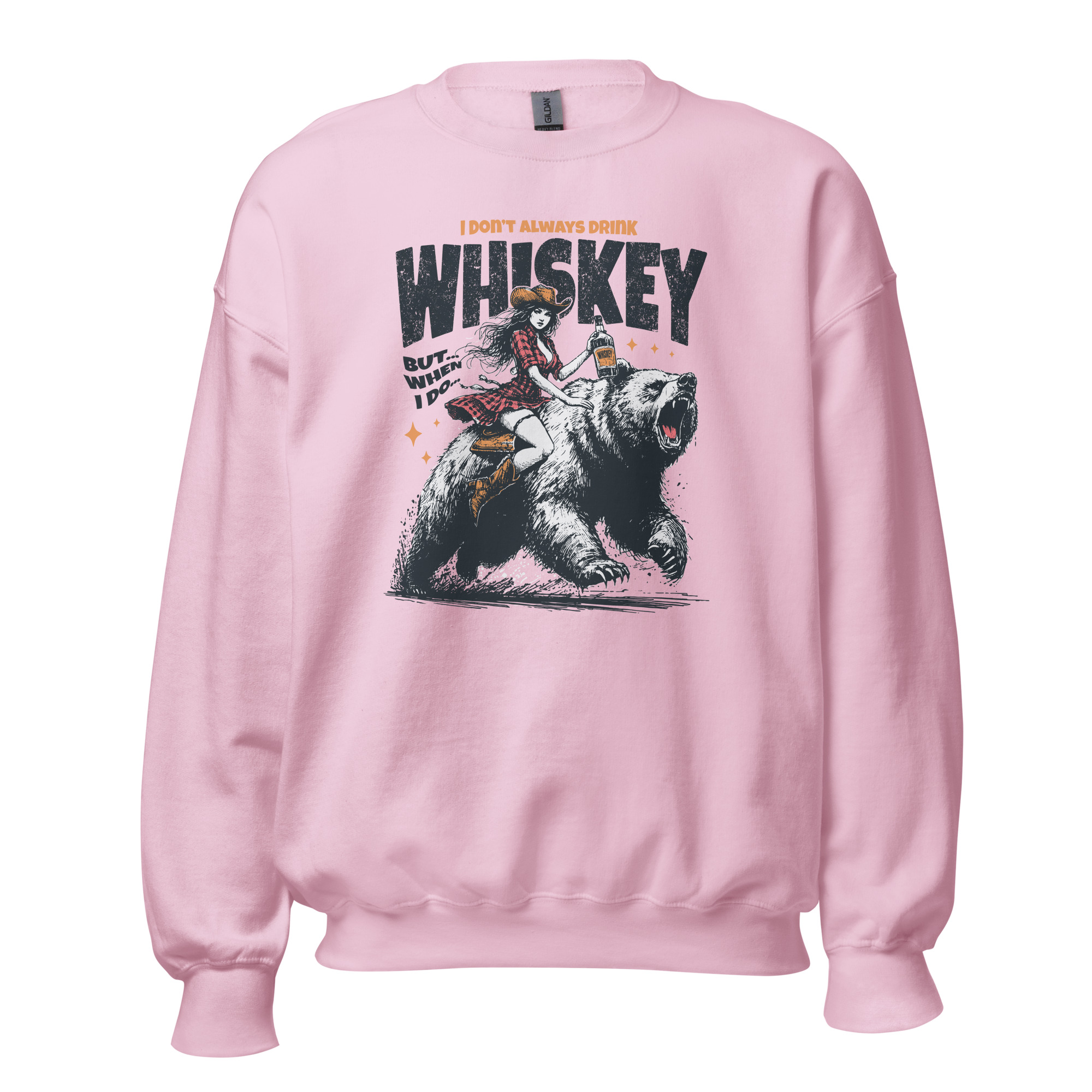 I Don't Always Drink Whiskey But When I Do – Unisex Sweatshirt | Funny Western-Inspired Humor - Image 9