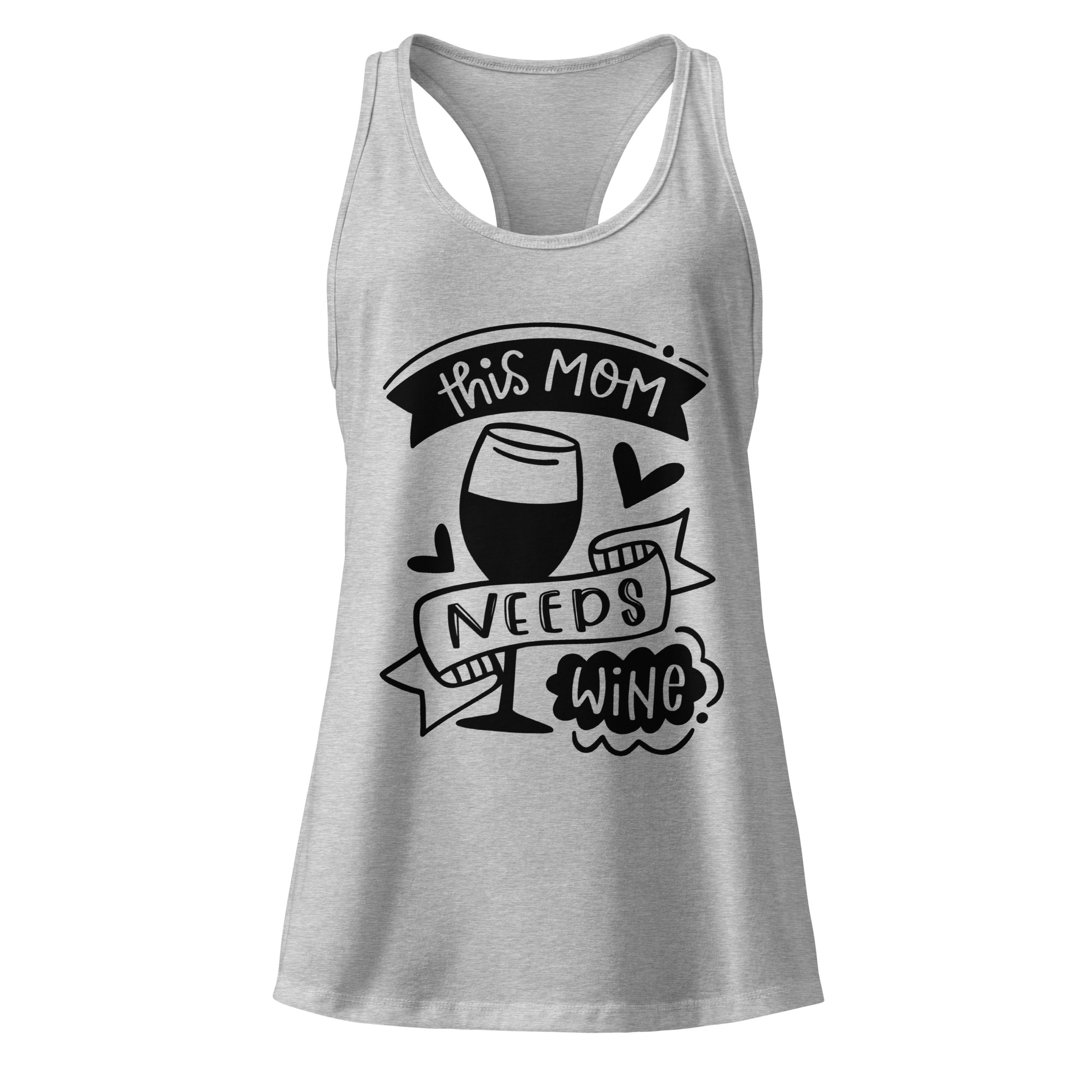This Mom Needs Wine Women’s - Tank Top - Image 5